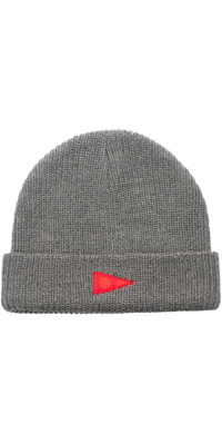 2026 Florence Marine X Mens Burgee Wool Beanie FHW00032 - Heather Grey