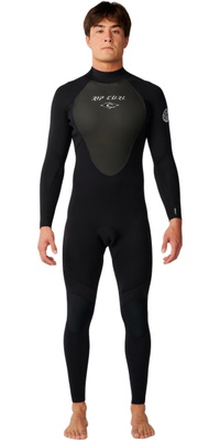 2026 Rip Curl Herre Omega 5/3mm Back Zip V&aring;ddragt 18RMFS - Black