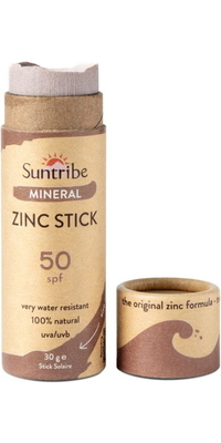 2026 Suntribe Økologisk Mineral Zink Solstift SPF 50 STZS - Mud Tint