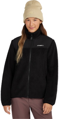 2026 ONeill Dame FwcCruz Fuzzy Fuldt Zip Hyperfleece 1350107 - Black Out
