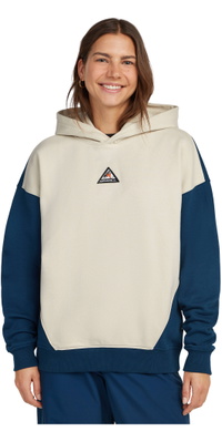2026 O'Neill Dame Fwc'Leg Hoodie 1750135 - Linen White Colour Block