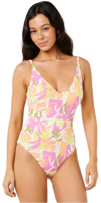 Rip Curl Dame Topanga Geo Full One Piece 0ZSWSW - Multico