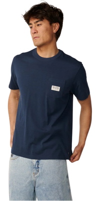 Rip Curl Herre Pacific Rinse Lomme-T-shirt 132MTE - Dark Navy