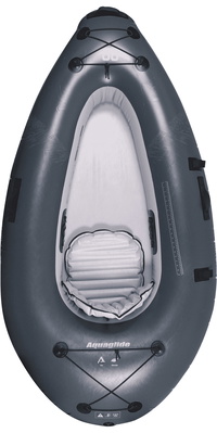 2026 Aquaglide Backwoods 75 Ultralet 1 Person Lystfisker Kajak Agul1 - Navy