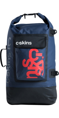 2026 C-skins Storm Chaser 40l Drybag  C-dbp40 - Skifer / Sort / Varm Rød