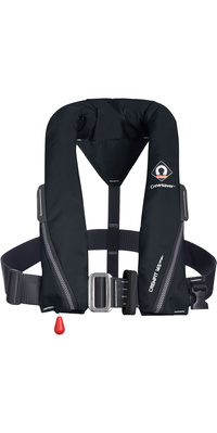 2026 Crewsaver Crewfit 165n Sport Automatisk Sele Redningsvest 9715bla - Sort