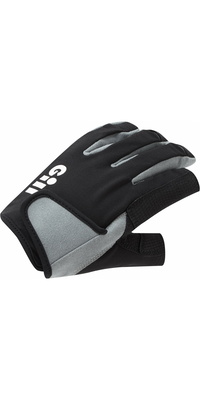 2026 Gill Deckhand Lange Fingerhandsker 7053 - Sort