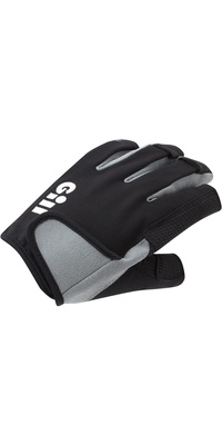 2026 Gill Junior Deckhand-handsker Med Korte Fingre 7043J - Black
