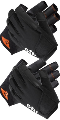 Gill Double Pack Championship Short &amp; Long Finger Sejlerhandsker - Sorte