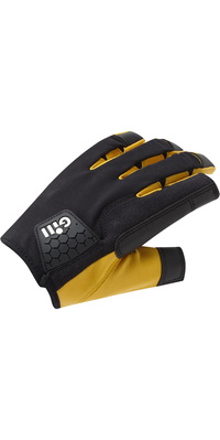2026 Gill Pro Sejlhandsker Med Lang Finger 7453 - Black