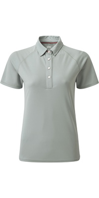 2026 Gill Kvinder Uv Tec Polo Top Grå Uv008w