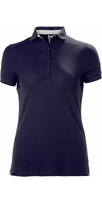 2026 Helly Hansen Kvinders Crewline Poloshirt Navy 53049