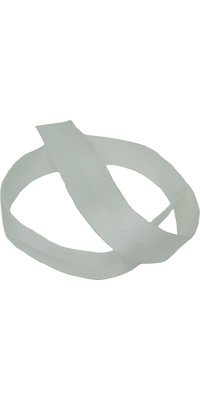 Kingfisher 30mm Opdriftstaske Webbing Hvid Bbagw1