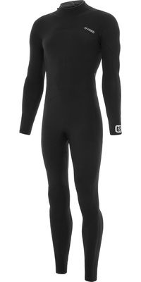 2025 Nyord Menneske Furno 3/2mm Back Zip Gbs Våddragt Fbm32001 - Sort