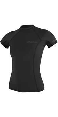 2026 Oneill Termo-x Kortærmet Top 5008 Til Kvinder - Sort