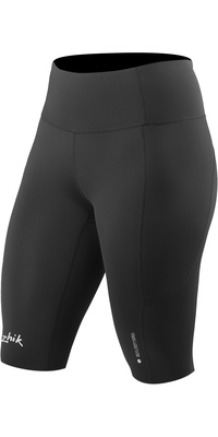 Zhik 2026 Womens Eco Spandex UPF50+ Shorts SRT-0063-W-BLK - Black