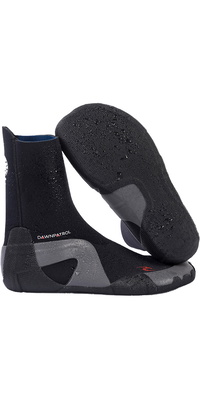2026 Rip Curl Dawn Patrol 3mm Round Toe Neoprenstøvler WBO7DD - Black