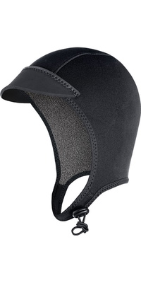 2026 Xcel 2mm Akse Surf Cap At082540 - Sort