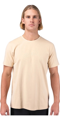 Zhik Bomulds-T-shirt Med Logo Til Mænd TEE-0733-M-SND - Sand