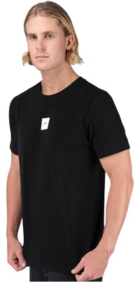 Zhik Bomuldstee Med Logo Til Mænd TEE-0734-M-BLK - Sort