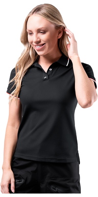 Zhik Dame Elite Active Polo POL-0160-W-BLK - Black