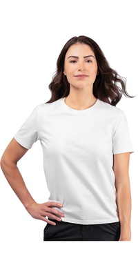 Zhik Bomuldstee Med Logo Til Kvinder TEE-0733-W-WHT - White