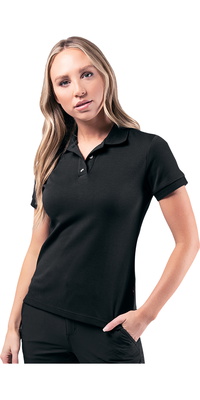 Zhik Polo I Pimabomuld Til Kvinder POL-0170-W-BLK - Polo I Pimabomuld Til Kvinder POL-0170-W-BLK - Black