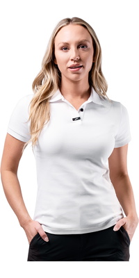Zhik Polo I Pimabomuld Til Kvinder POL-0170-W-WHT - White