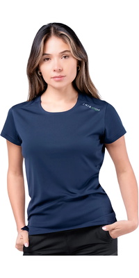 Zhik UVActive UPF50+ Kortærmet T-shirt Til Kvinder ATP-0075-W-NVY - Navy Blue
