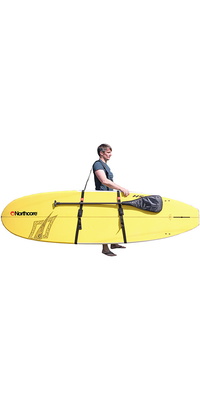 2026 Northcore Deluxe SUP / Surfboard-bæreslynge NOCO16B - Black