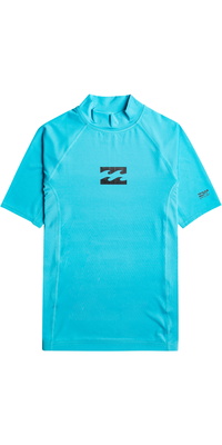 2026 Billabong Junior Waves All Day Kortærmet Lycravest EBBWR00101 - Bright Blue